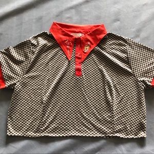 Tuesday Bassen Brown Camp Polo Shirt